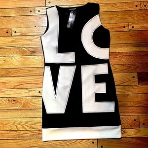 NWT Linea Domani LOVE dress